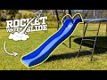 SpaceJump Rocket Waterslide Assembly