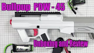 UnBox and Review - 3 stages  PDW-45 flywheels Blaster