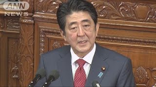 働き方・教育格差の見直しも　安倍総理がアピール(15/02/12)