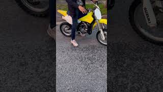 07 rm85 #rm #suzuki #rm85 test start