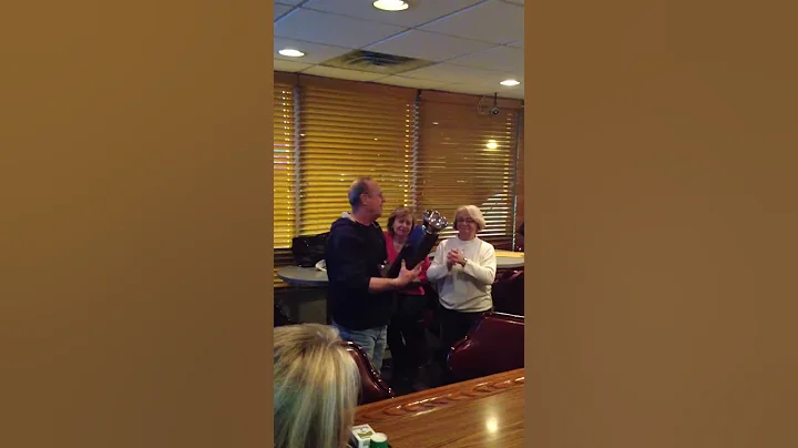 Presentation of Jerry Stiele Baggs Trophy