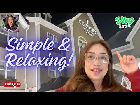 Simple & Relaxing - Country Inn & Suites Stay😄🎭✨#stravel #vlog #couple