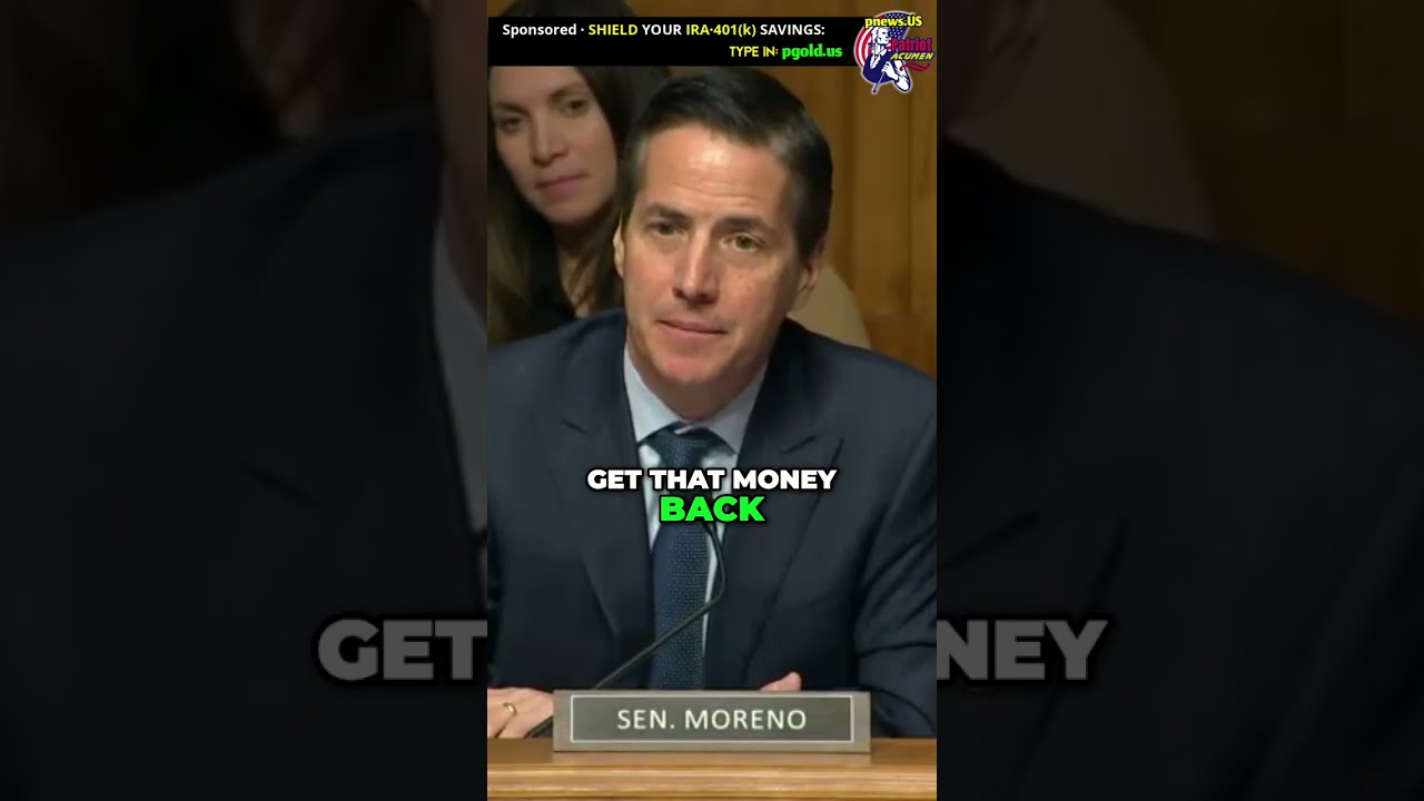 🚨Морено РАЗОБЛАЧАЕТ правительственное мошенничество, растрату средств, злоупотребления, слушания ...