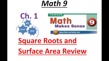 Math 9 Ch. 1 Review Perfect Squares, Non-Perfect Squares and Surface Area