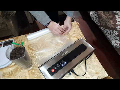 Вакуумный упаковщик RZTK Vacuum 120W + сменная пленка 28х300 см