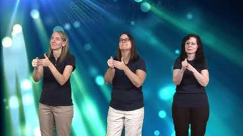 Hold Me Jesus (ASL Music Video)