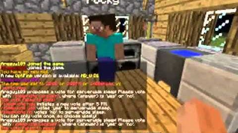 Bukkit plugin demo - SleepVote 1.0 - a serverwide sleep alternative!