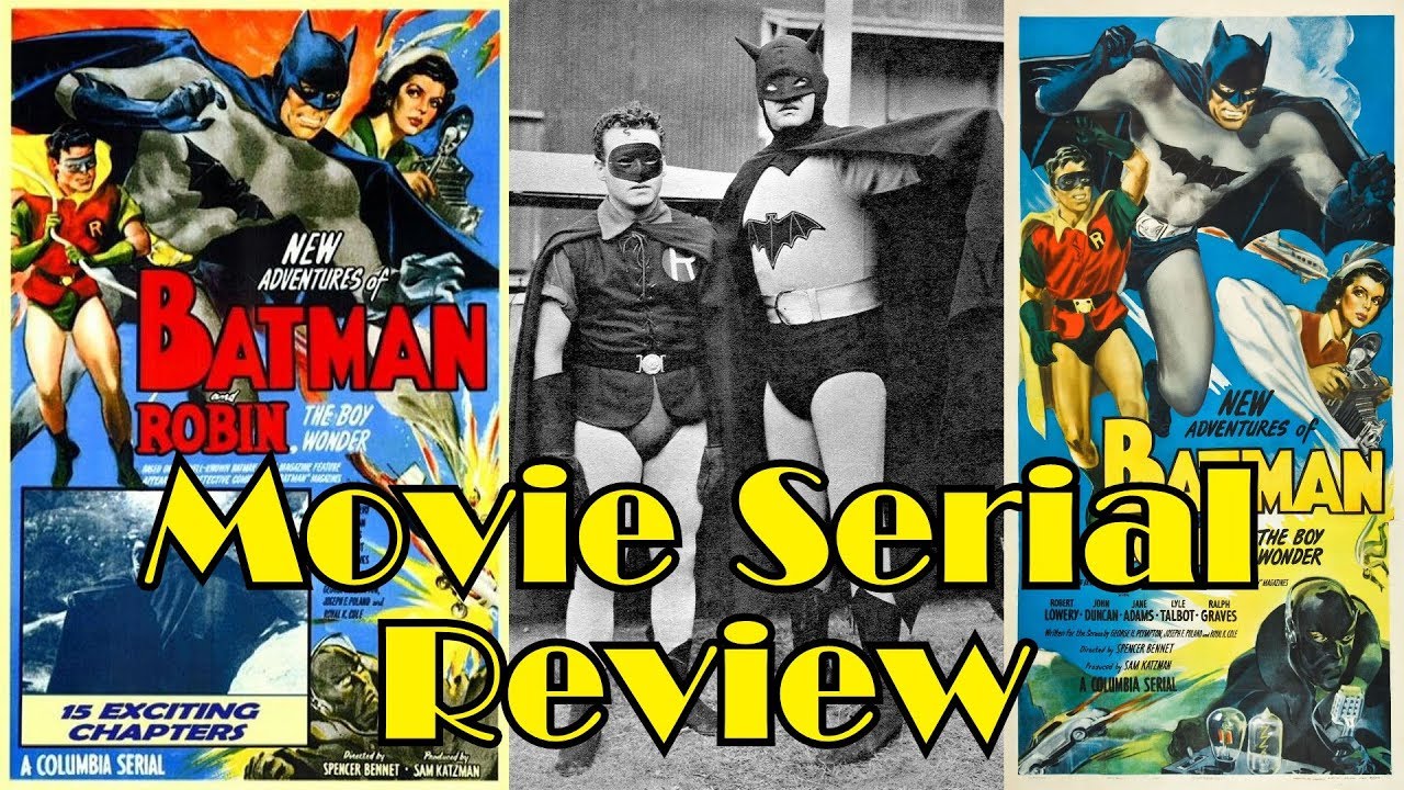 Batman 1949 Movie Serial Review - YouTube