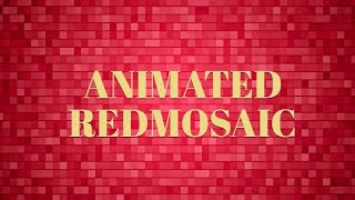 BACKGROUND MAGIC | RED MOSAIC | Animated Background screenshot 5