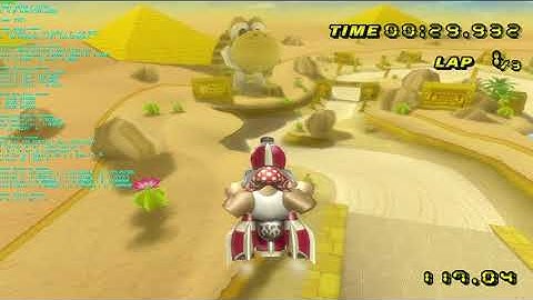 MKWii DDR 200cc 1lap TAF (My first TAS)