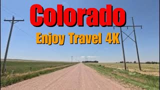 Drive Tour 4K | South Platte River Scenic Byway — A Peaceful Drive Through Julesburg, CO | 2025