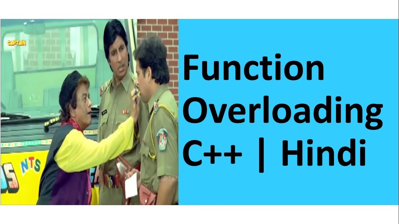 Function Overloading | C++ Tutorials for Beginners in Hindi | #027 ...