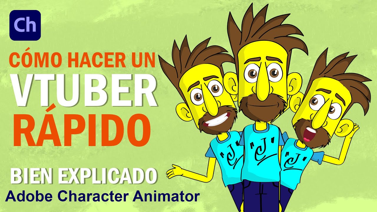 Vituber Cómo Crear un Vtuber Rápido | Adobe Character Animator - YouTube
