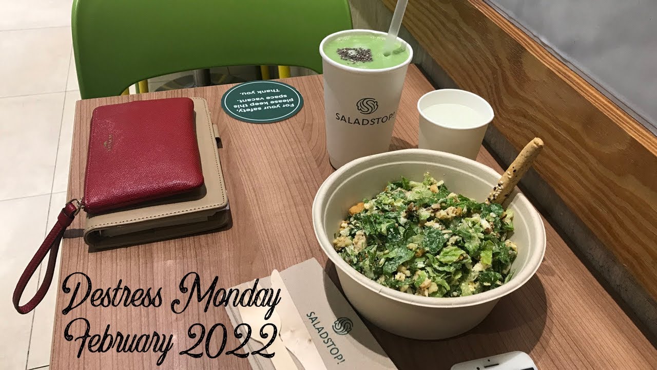 Salad Stop’s Caesar Salad and Green Smoothie