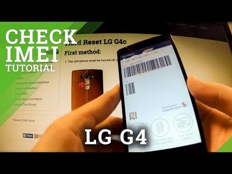 LG G4 IMEI MODE - how to check IMEI number in LG Android phones