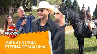 We spent an afternoon at "Casa Eterna", Maluma's estate - Por el Mundo 2026