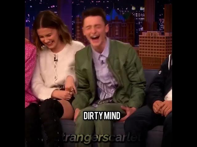 The Stranger Things Cast Being Dirty Minded!😂