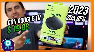 TV BOX ONN 4K con Google TV  Segunda Generación | Review Completo