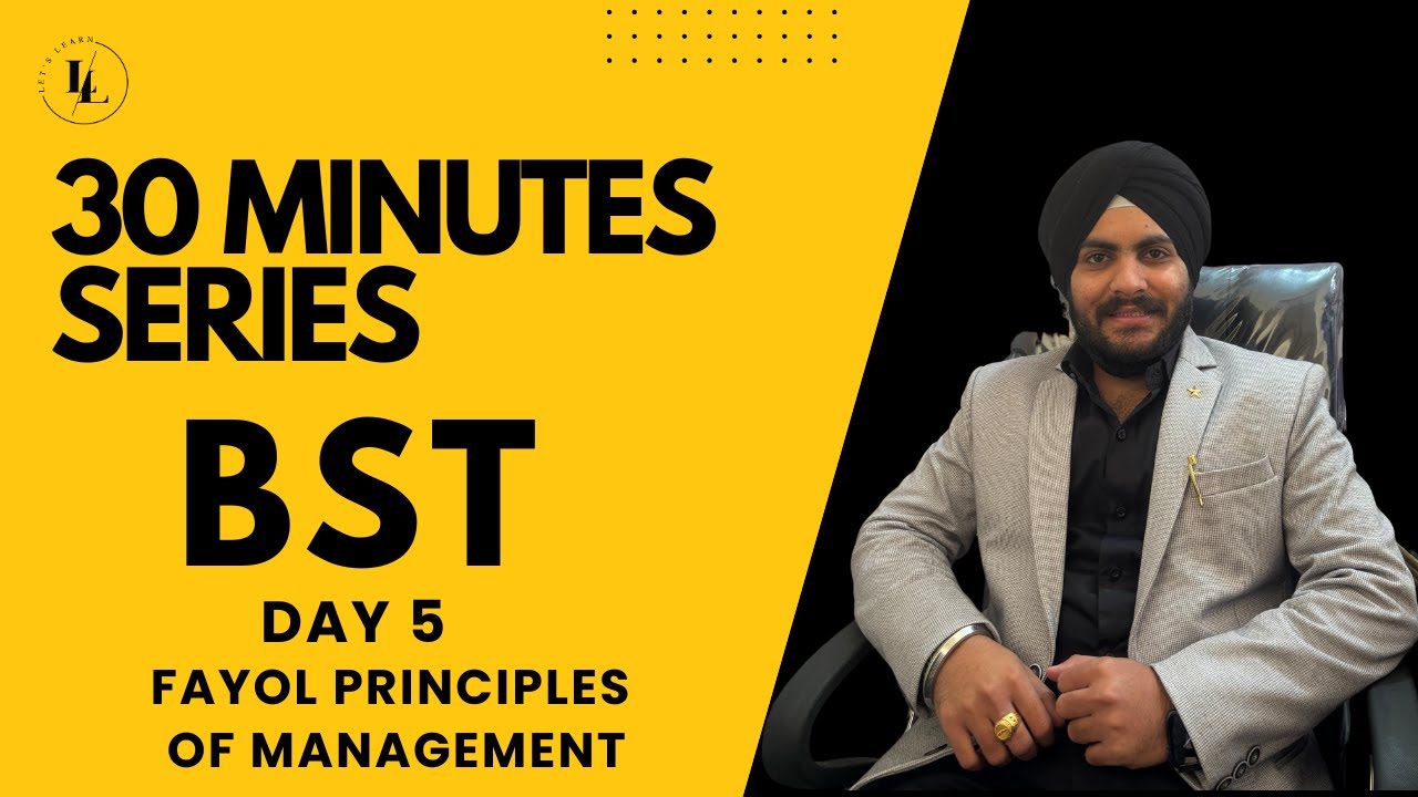 Henri Fayol’s 14 Principles of Management | Class 12 Business Studies