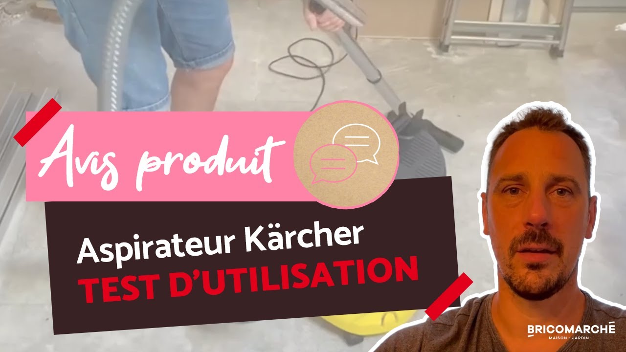 Aspirateur Kärcher AD4 : Efficace sur toutes les surfaces ? I Bricomarché