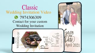 Vertical Wedding Invitation Video _ Save The Date _ Whatsapp Wedding Invitation # screenshot 5