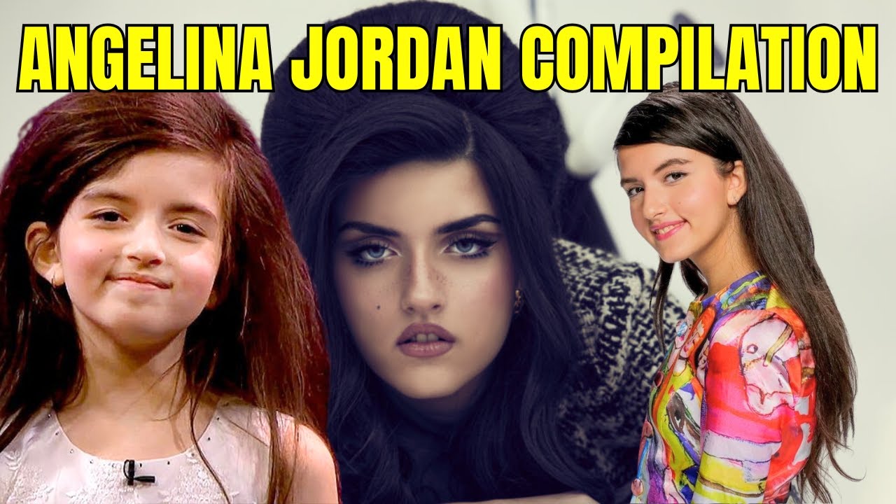 Подборка реакций Анджелины Джордан на первое появление в кино.