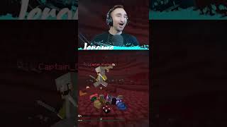 Pig Zombie Surprise Attack #jeromeasf #minecraft #manhuntchallenge