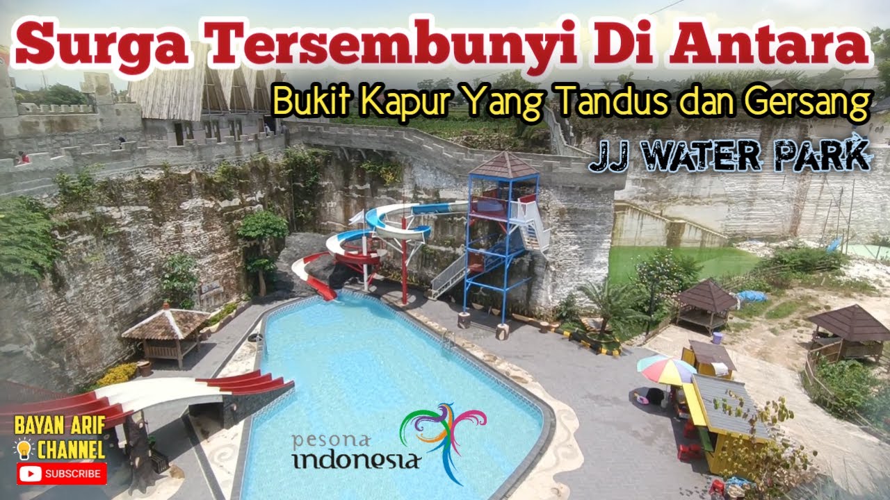 JJ Water Park | Lokasi Bekas Tambang Disulap Jadi Kolam Renang Yang Eksotis