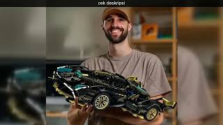 1690 Pieces, Green Racing Building Block Toys, Abs Materials, Manual Toy Building Blocks Assembly,