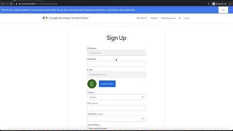 Registering for DSC Events on Bevy DSC Events Platform