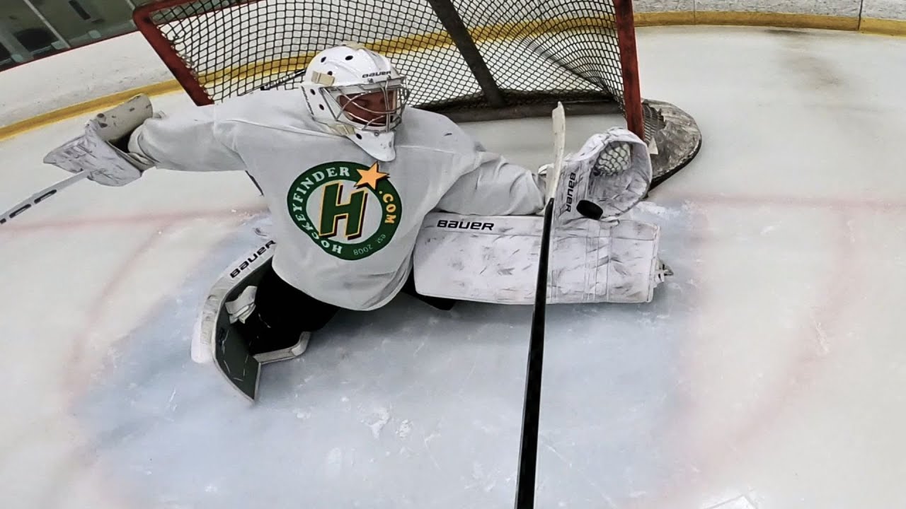 BRICK WALL GOALIE GoPro Hockey YouTube