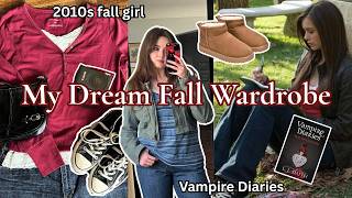 THRIFT WITH ME *dream fall wardrobe* 🍂 The Vampire Diaries & 2010s Vibes