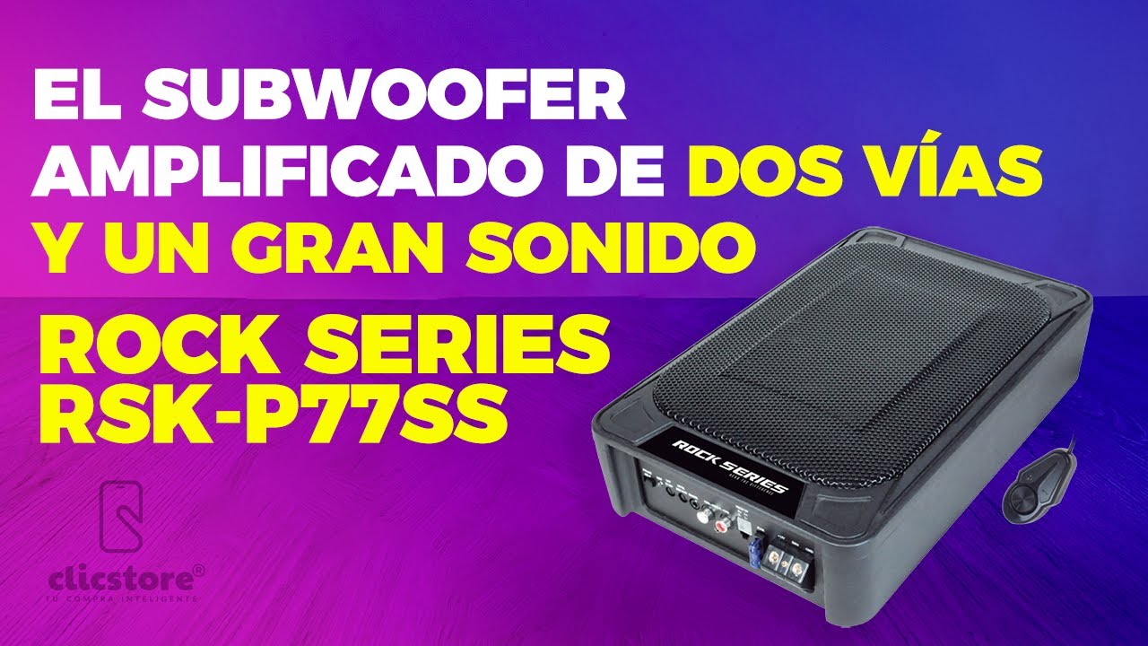 Prueba de audio: Woofer Amplificado TREO79SS (Perfecto para carros sin  espacio) 