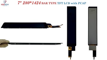 CDTech 7" 280*1424 Bar Type TFT-LCD with PCAP