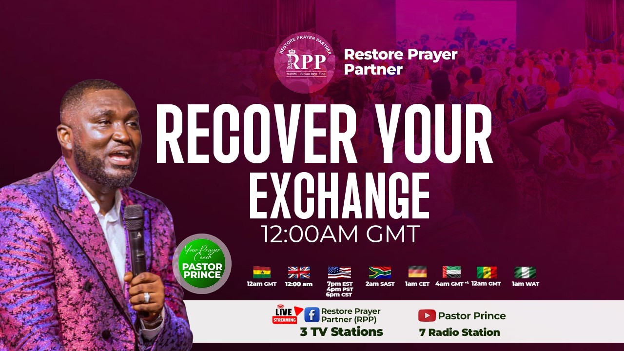 🔴 LIVE | RESTORE PRAYER PARTNER - RECOVER YOUR EXCHANGE - 9TH MAR. 2026