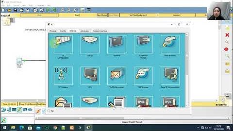 Jaringan Peer to Peer dan Server DHCP, WEB, DNS (simulasi)