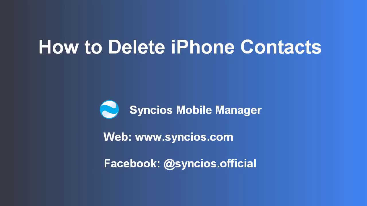 How to Delete iPhone Contacts camera iphone 8 plus apk