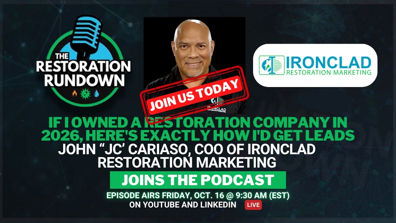 LIVE Today on the Rundown: This was silently killing this restoration company’s revenue. Eyes here!
