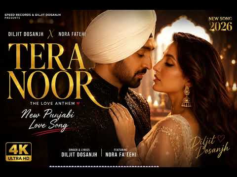 TERA NOOR - DILJIT DONSANJH & NORA FATEHI | NEW SONG 2026 | NEW PUNJABI LOVE SONG BY "T-Series italy