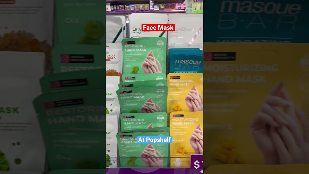 Shop With Me at Popshelf~Facemask 