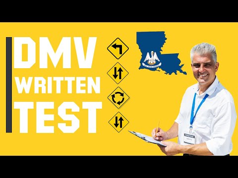 Louisiana DMV Written Test 2021 (60 Questions with Explained Answers)