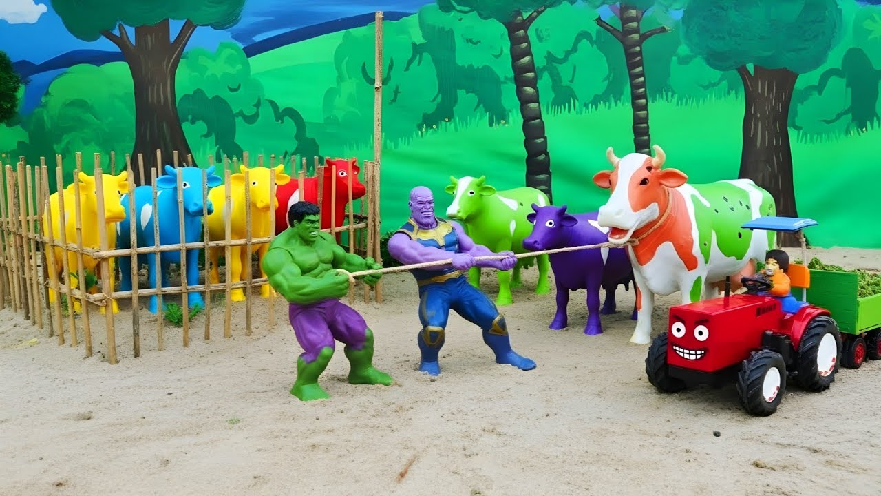 WADIDAU‼️PROSES POTONG SAPI KURBAN-traktor angkut sapi lucu. 