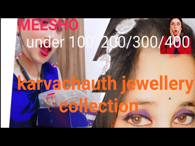 Meesho Jewellery haul/ All under Rs. 300/ Srishti Chaudhary