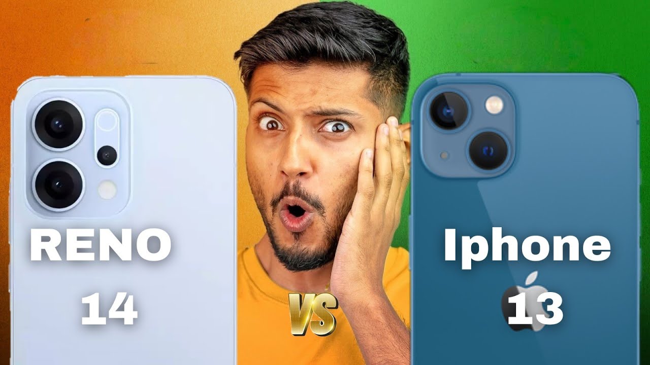 📱 OPPO Reno 14 vs iPhone 13 – Budget Flagship Battle 2025 | Global + India Smartphone Comparison