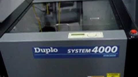 DUPLO 5000, 4000 REAR EXIT STACKER TRAINING VIDEO by  LCE GRAPHICS