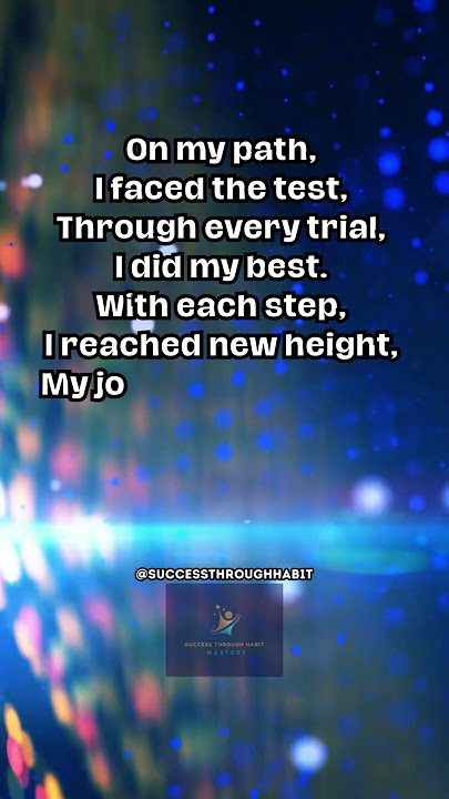 Trials and Tribulation - Short Poem