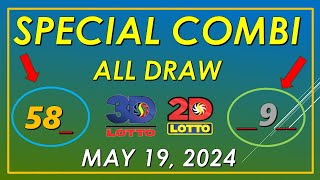 SPECIAL COMBI, SWERTRES LOTTO, EZ2 LOTTO GUIDE,MAY 19, 2024@GamingChannel15K36