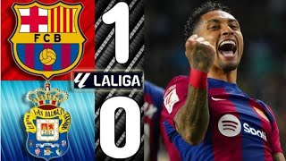 Barcelona vs Las Palmas 1-0 Highlights || HRD Football 2024