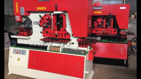 China Manufacturer of Ironworker , iron worker machine , punch and shear machine price