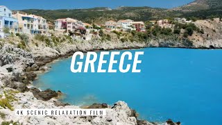 GREECE 4K Scenic Relaxation Video with Ambient Music by Focus ANIMALS 30 views 2 years ago 56 minutes